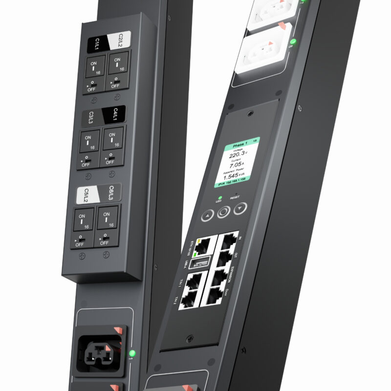 OM-180633I / 3Ph 32A / 22.17kW / 18 x C13, 6 x C19 / 6 x 16A